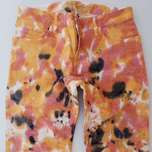 New Men ROBIN'S JEAN Long Flap Straight Leg Jeans - Picture 3 of 8